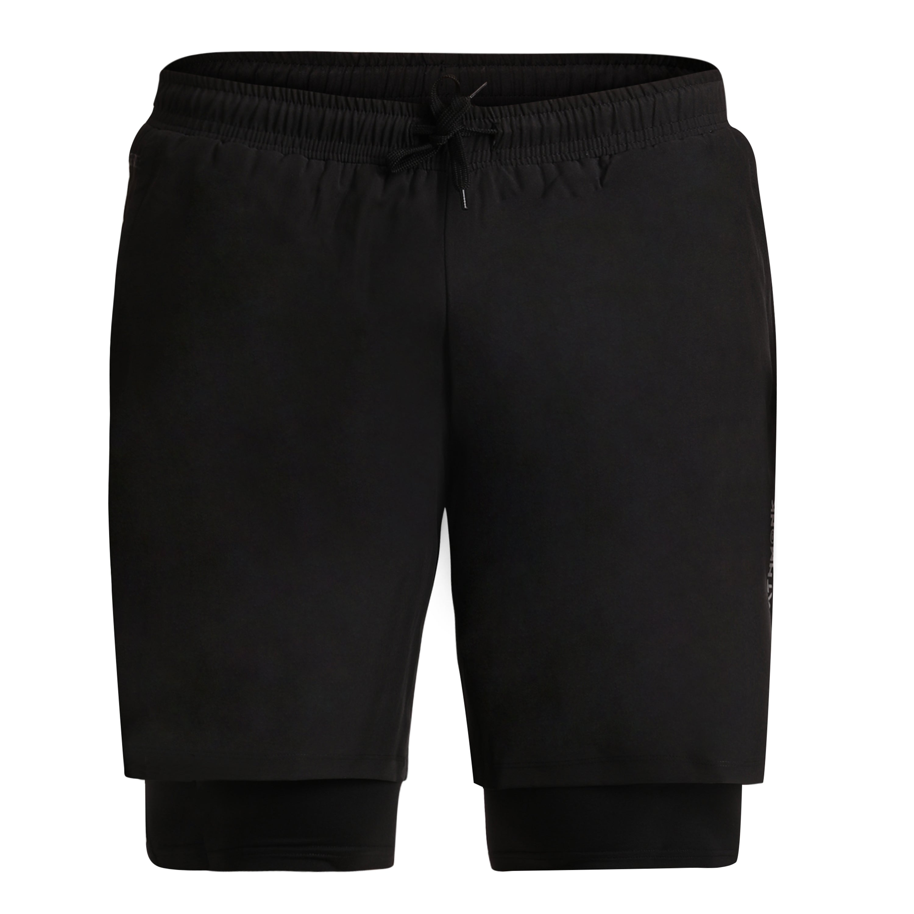 Athmonk 2in1 Hybrid Workout Shorts for Men and Women